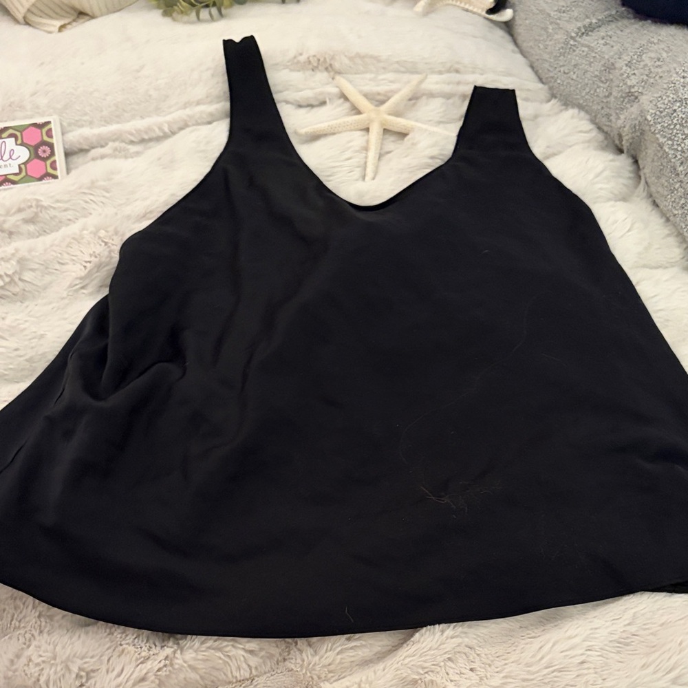 Victoria's Secret Black Sleeveless Blouse
